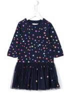 Stella Mccartney Kids 'india' Star Print Dress, Girl's, Size: 6 Yrs, Blue