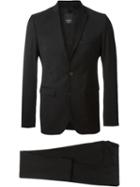 Suit Two Piece Suit, Men's, Size: 54, Black, Wool