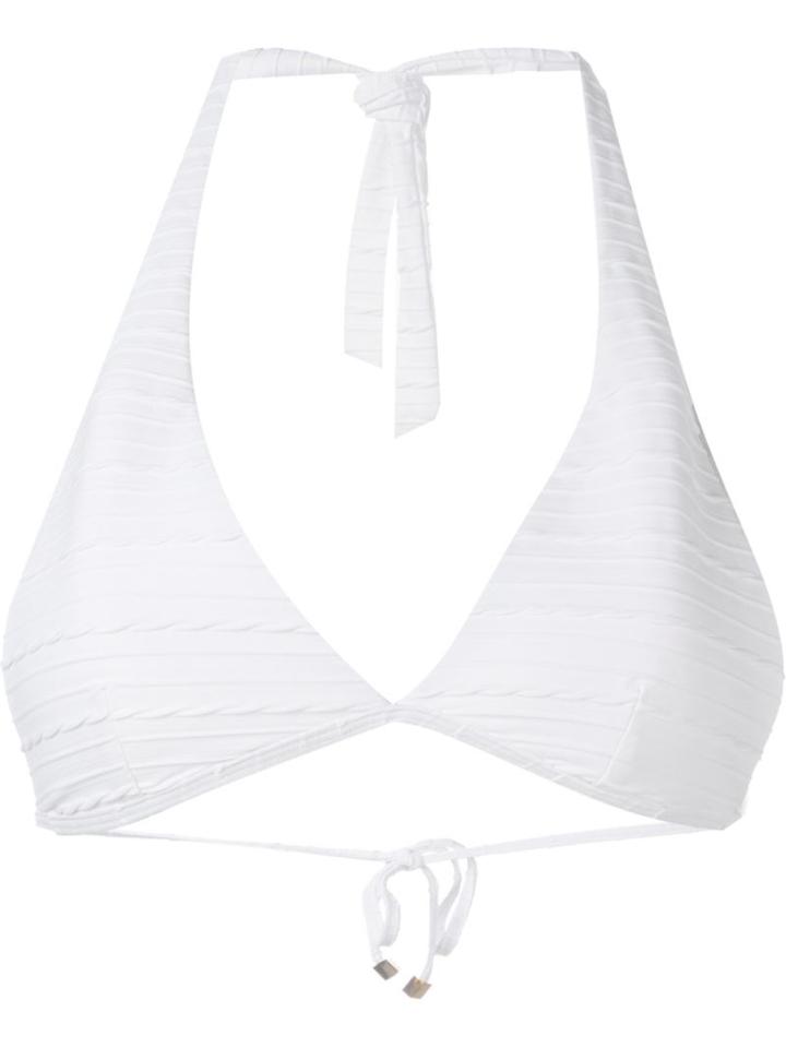 Heidi Klein Padded Bikini Top, Women's, Size: Small, White, Polyamide/spandex/elastane