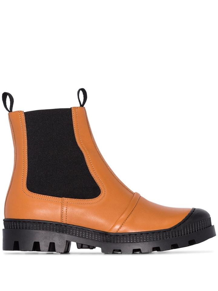 Loewe Lug-sole Chelsea Boots - Brown
