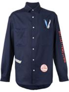 Kit Neale Embroidered Patch Shirt