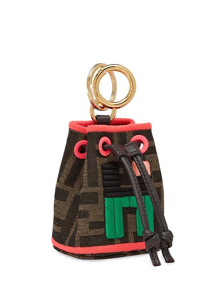 Fendi Nano Mon Tresor Charm - Brown