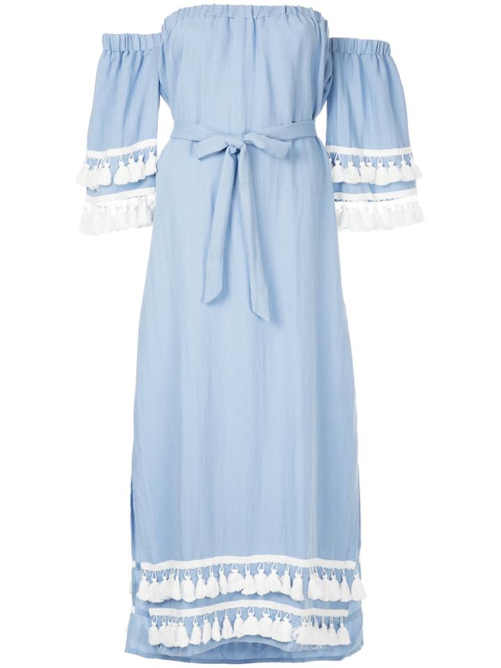 Suboo Playa Off The Shoulder Maxi Dress - Blue