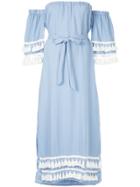 Suboo Playa Off The Shoulder Maxi Dress - Blue