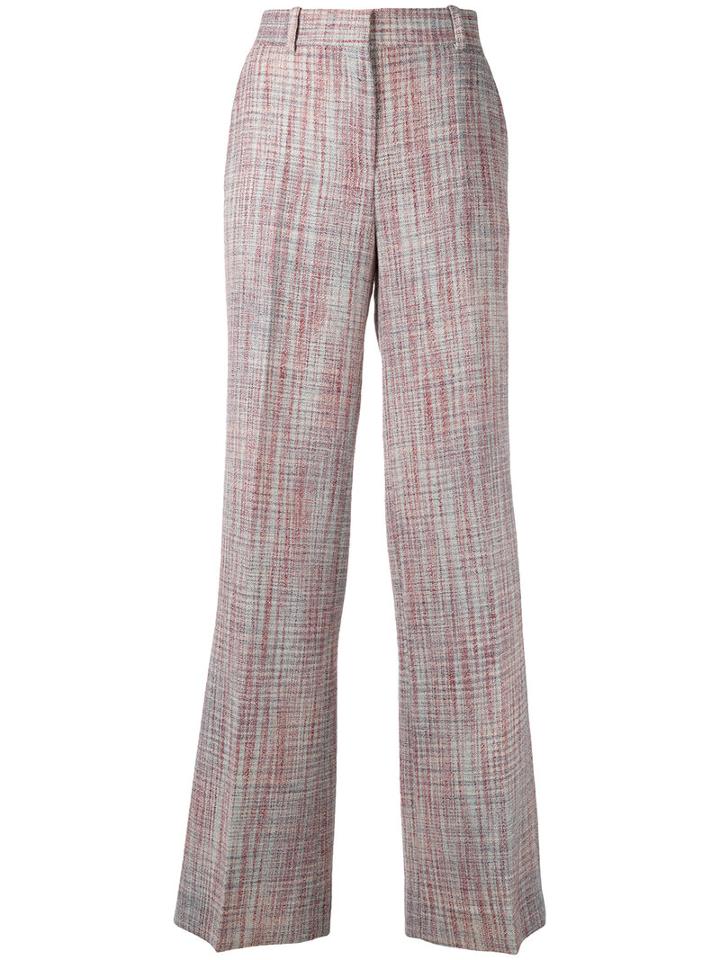 Céline Bootcut Tailored Trousers, Women's, Size: 40, Cotton/polyamide/wool