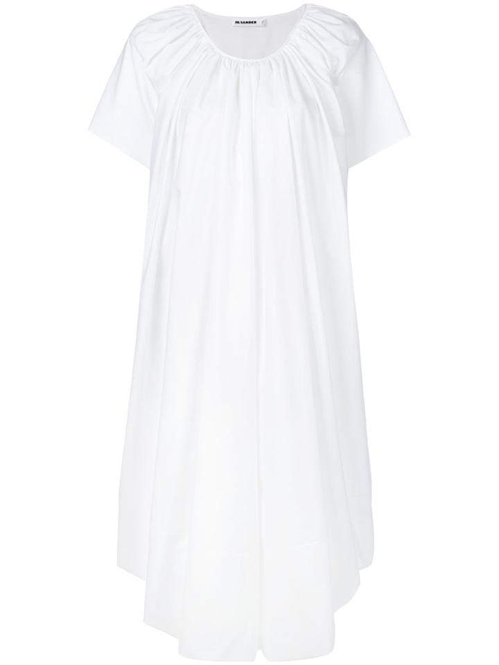 Jil Sander Balloon Dress - White