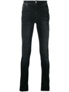 Amiri Mid-rise Skinny Jeans - Black