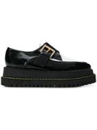 No21 Buckled Creepers Shoes - Black