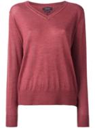 Isabel Marant Bilbao Pullover, Women's, Size: 40, Red, Silk/cashmere