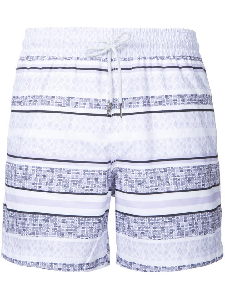 Venroy - Core Range Swim Shorts - Men - Polyester - S, Pink/purple, Polyester