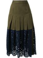 Sea Lace Combo Skirt