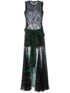 Versace 'camoupard' Maxi Dress