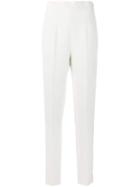 Moschino Pre-owned Tailored Trousers - White