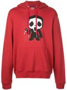 Mostly Heard Rarely Seen 8-bit Fear Factor Hoodie - Red