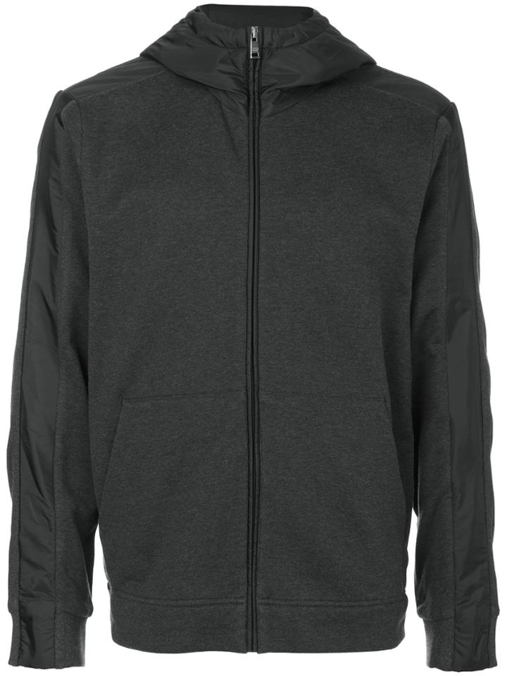 Prada Zipped Hoodie - Grey