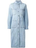 Stella Mccartney Denim Dress, Women's, Size: 42, Cotton/spandex/elastane