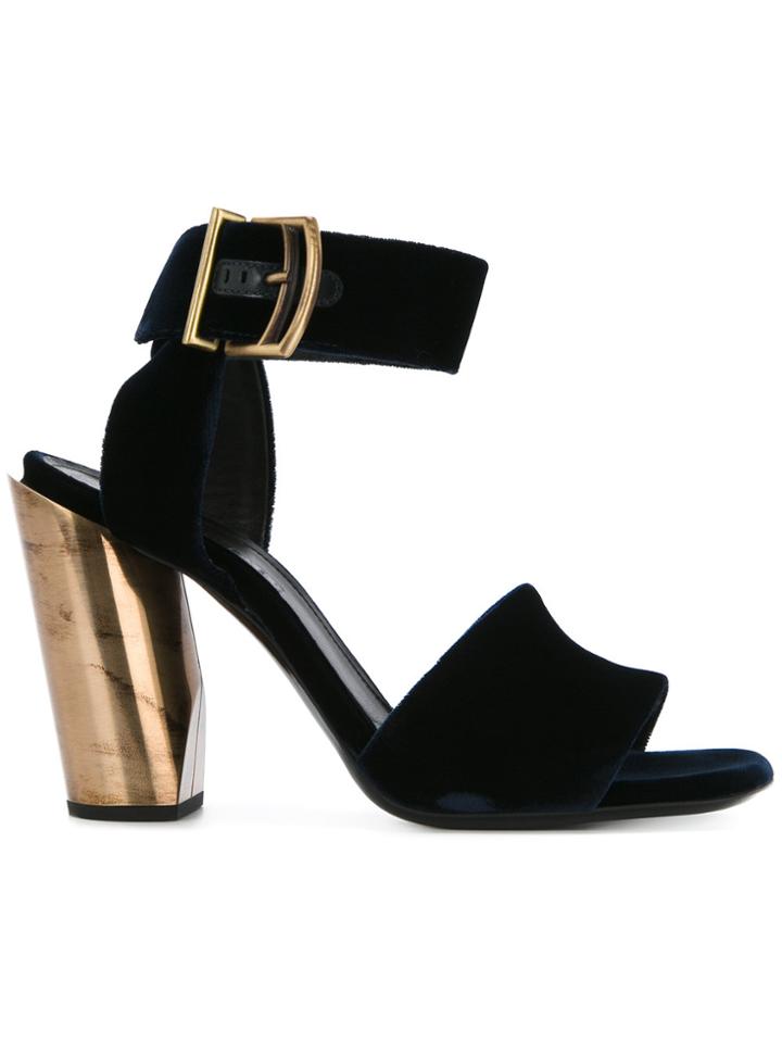 Jil Sander Ankle Strap Sandals - Blue