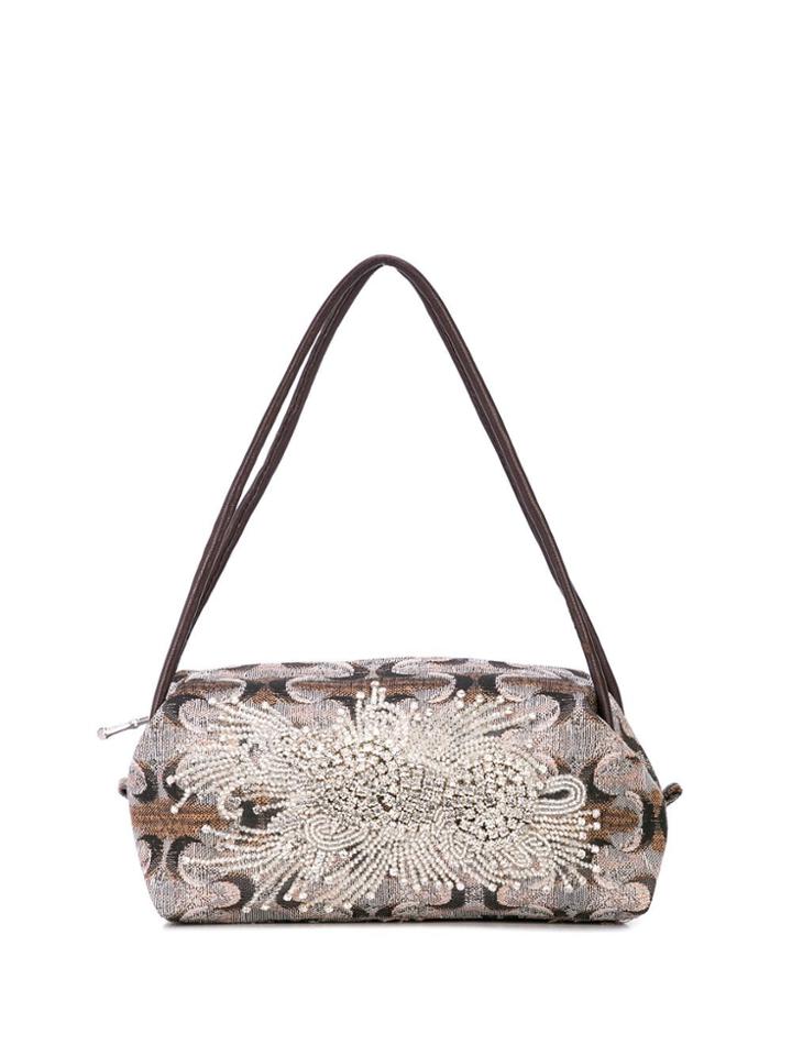 Rachel Comey Crystal Embellished Shoulder Bag - Brown