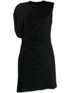 Versace Ruched Detail Dress - Black