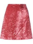 L'autre Chose Flared Mini Skirt - Pink
