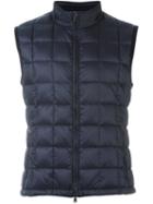 Hackett Knitted Back Gilet, Men's, Size: Medium, Blue, Nylon/wool/feather/duck Feathers