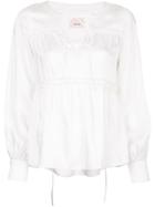 Cinq A Sept Joie Long-sleeve Top - White