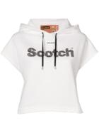 Pinko Scotch&trade; Short-sleeve Hoodie - White