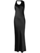 Helmut Lang Long Slip Dress - Black