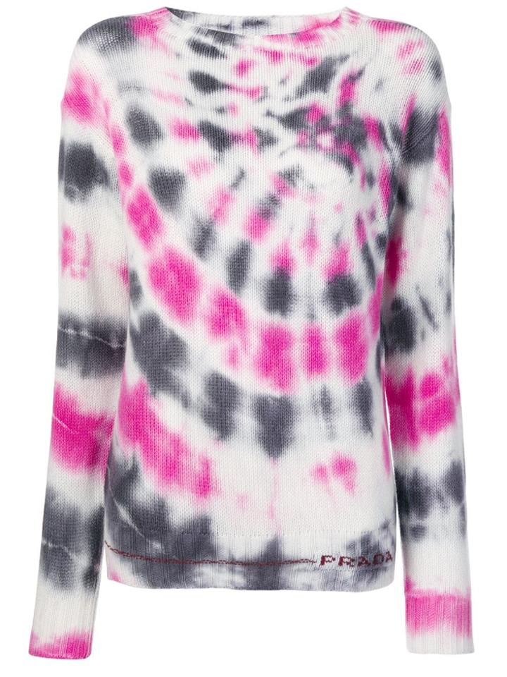 Prada Tie-dye Jumper - Black
