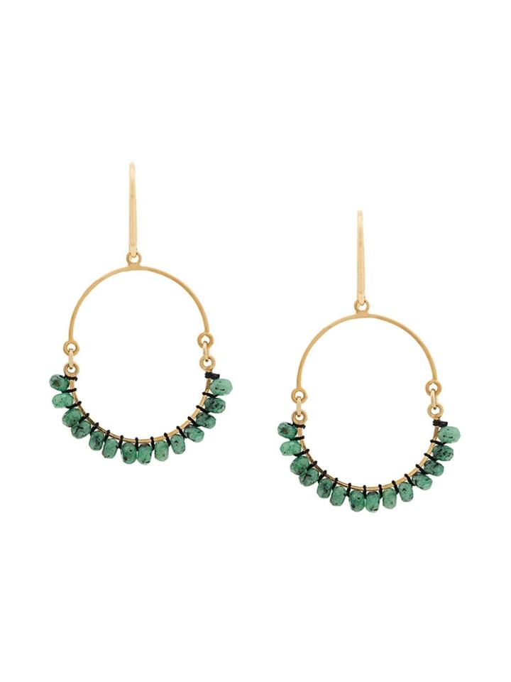 Isabel Marant Tribal Earrings - Green