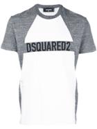 Dsquared2 Logo Two-tone T-shirt - White