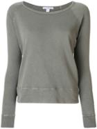 James Perse - Boat Neck Top - Women - Cotton - Iii, Grey, Cotton