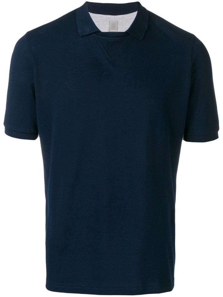 Eleventy Basic T-shirt - Blue