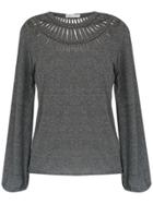 Nk Panelled Top - Grey