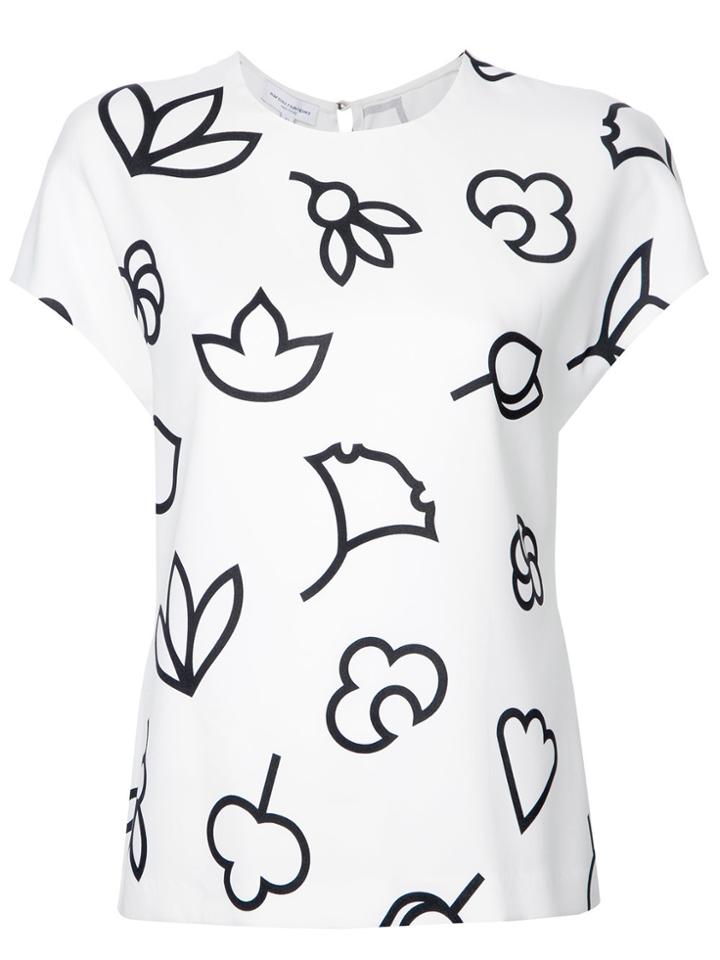 Narciso Rodriguez Graphic Print T-shirt - White