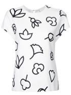 Narciso Rodriguez Graphic Print T-shirt - White