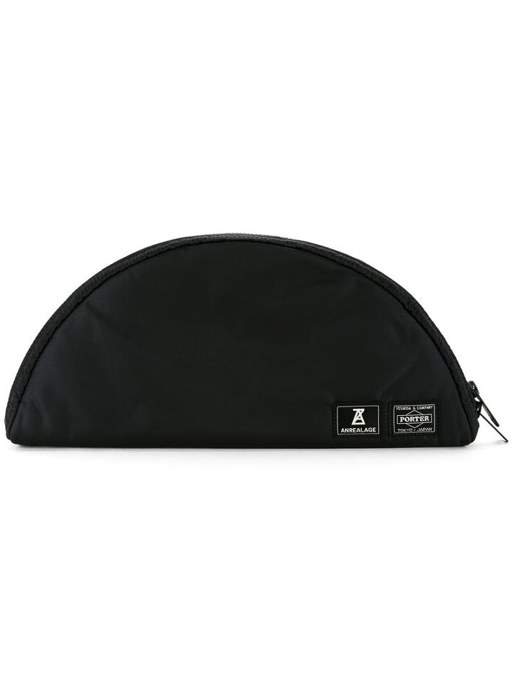 Anrealage Anrealage X Porter Clutch, Men's, Black, Nylon