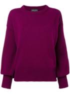 Roberto Collina Oversized Sweater - Purple