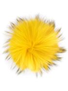N.peal Detachable Pom Pom Hat - Yellow