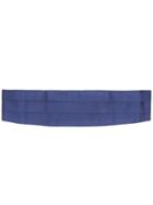 Canali Pleated Cummerbund - Blue