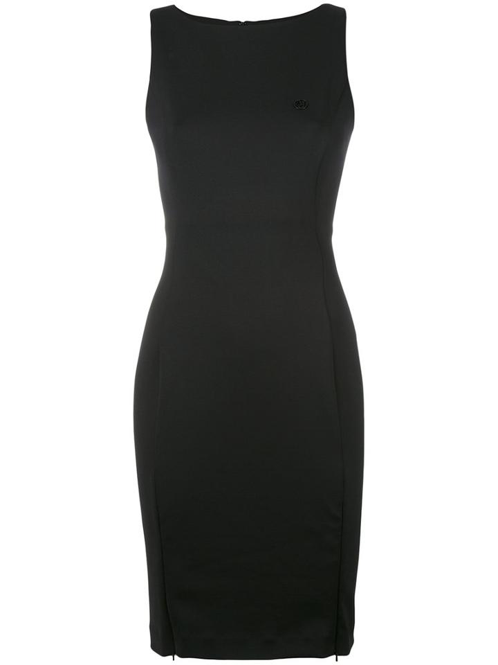 Armani Jeans - Slim-fit Dress - Women - Polyester/spandex/elastane - 40, Black, Polyester/spandex/elastane