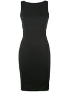 Armani Jeans - Slim-fit Dress - Women - Polyester/spandex/elastane - 40, Black, Polyester/spandex/elastane