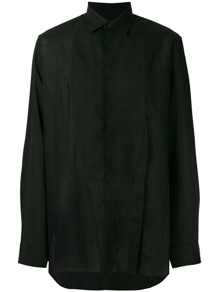Givenchy Pointed Collar Shirt - Black
