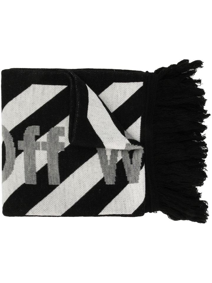 Off-white Arrow Scarf - Black