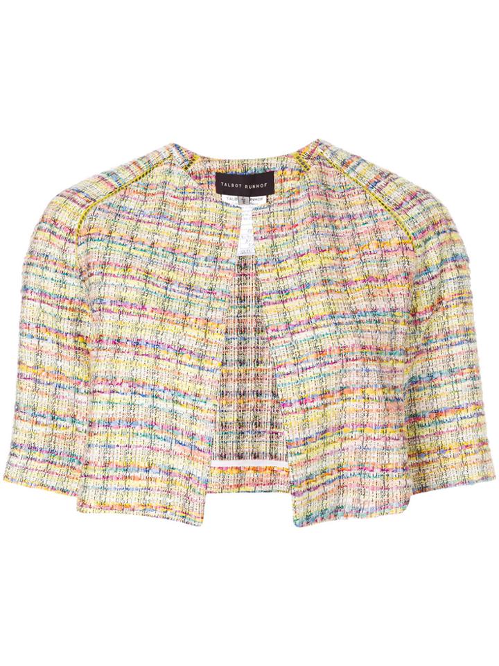 Talbot Runhof Nununu7 Tweed Jacket - Multicolour
