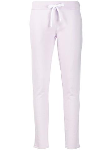 Juvia Cropped Sweatpants - Purple