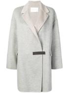 Fabiana Filippi Single Breasted Coat - Neutrals