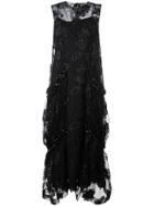 Simone Rocha Tulle Layer Dress - Black
