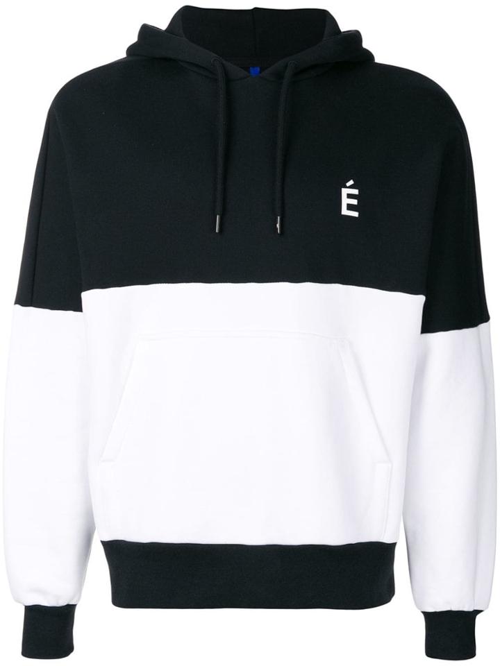 Études Color Block Hoodie - Black