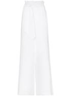 Asceno Wide-leg Belted Trousers - White